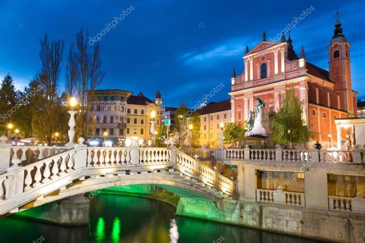 Apartment Central Station Between Dragon And Triple Bridges Ljubljana Exterior photo